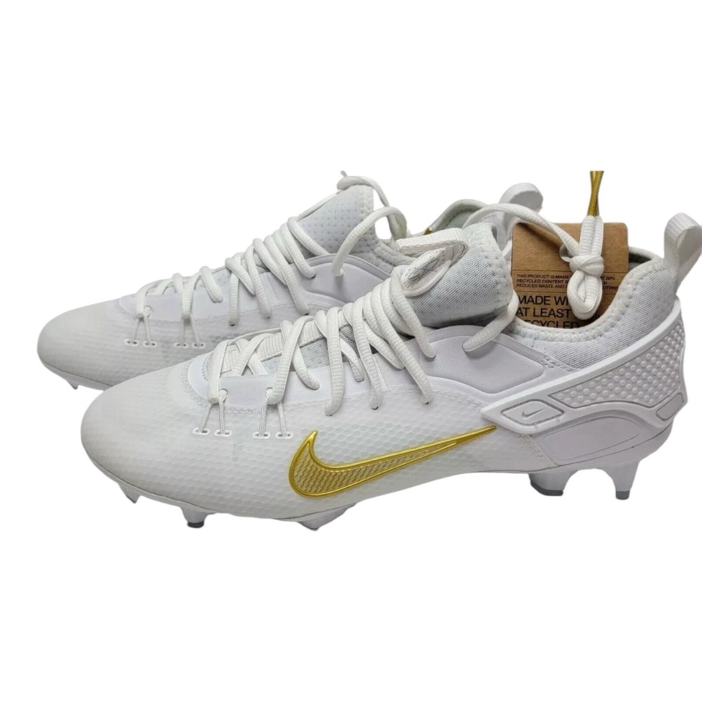 Nike Alpha Huarache 9 Elite Low LAX Lacrosse Cleats FD0089 100 Men Size 5 / 6.5W